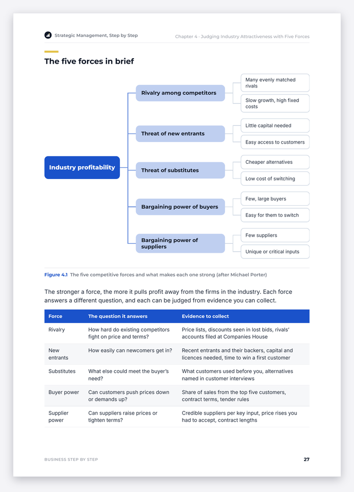 Strategic Management, Step by Step – sample page 27