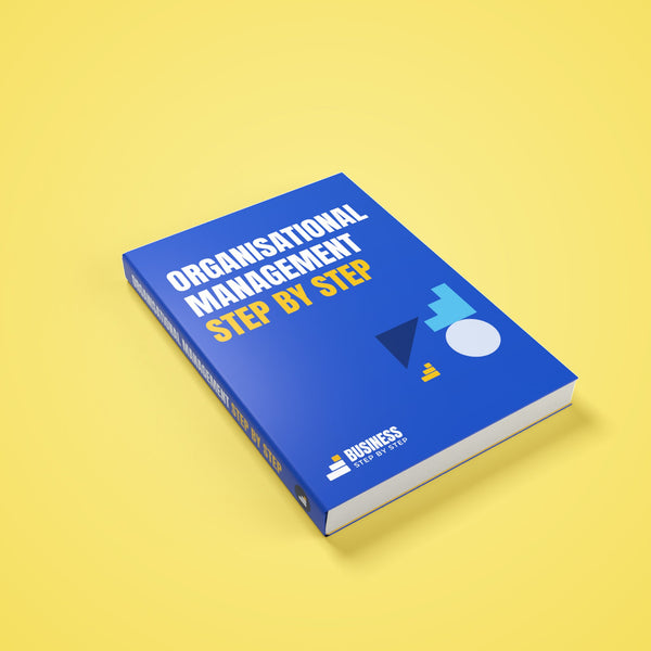 Organisational Management, Step by Step – 3D cover of the PDF ebook