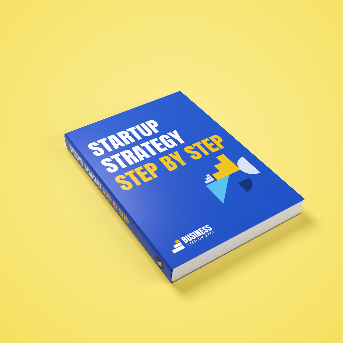 Startup Strategy, Step by Step – 3D cover of the PDF ebook