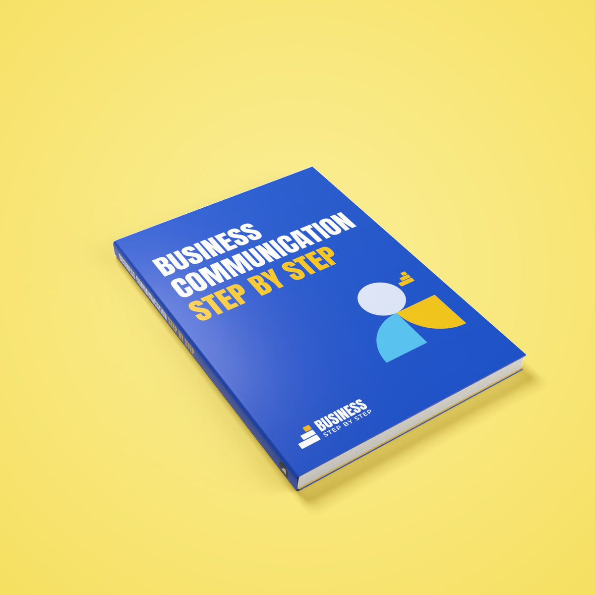 Business Communication, Step by Step – 3D cover of the PDF ebook