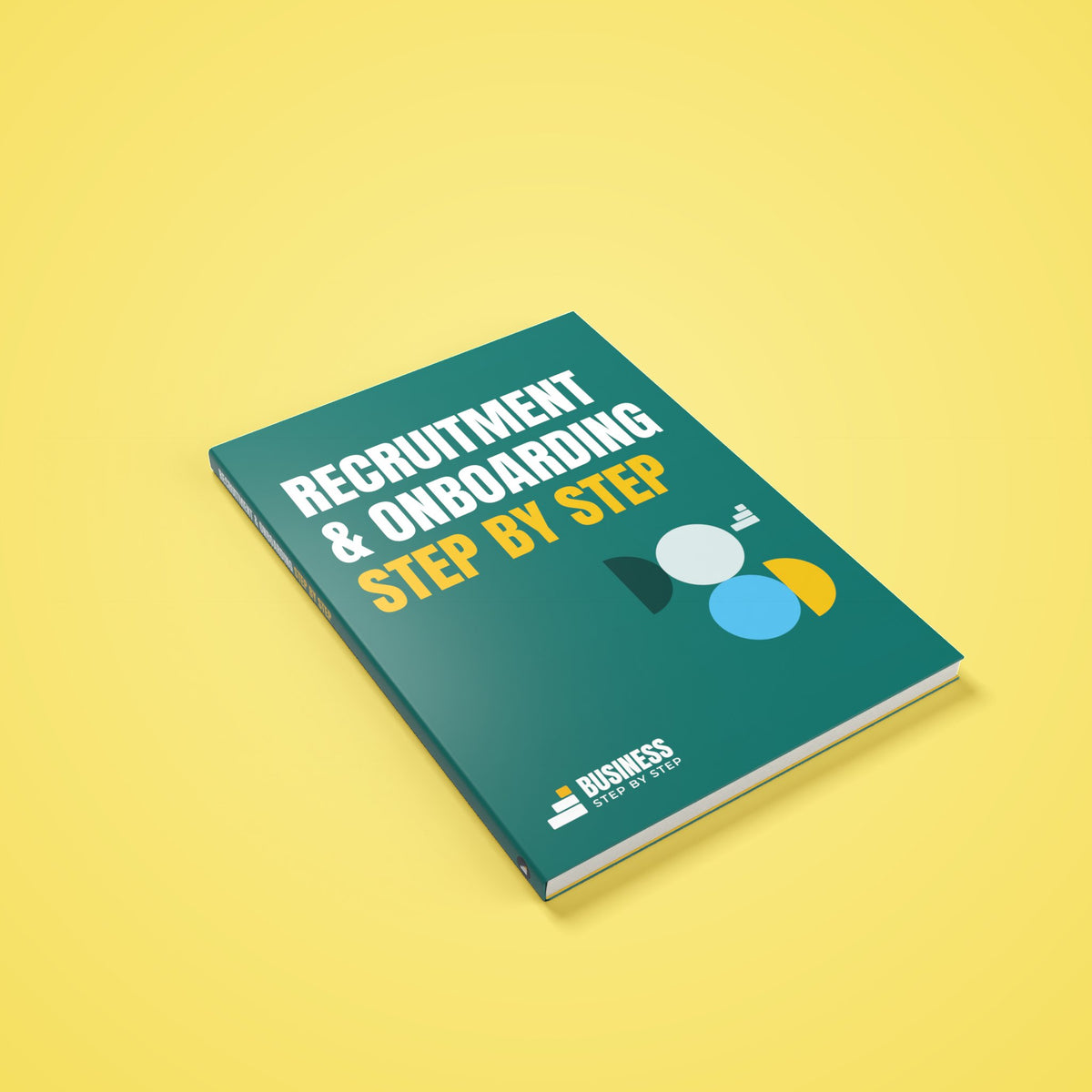 Recruitment & Onboarding, Step by Step – 3D cover of the PDF ebook