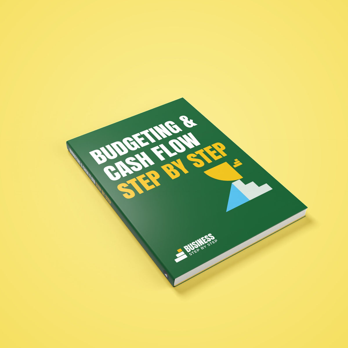 Budgeting & Cash Flow, Step by Step – 3D cover of the PDF ebook