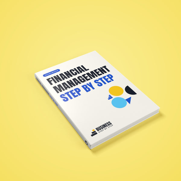 Financial Management Workbook, Step by Step – 3D cover of the PDF workbook